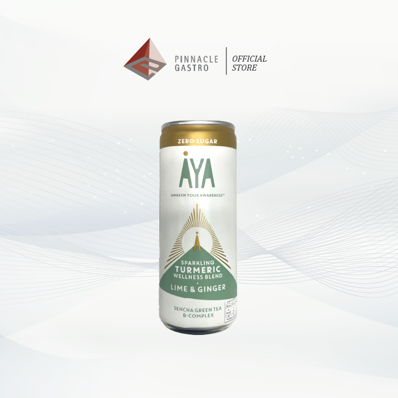 AYA 0 Sugar Sparkling Turmeric Blend Lime & Ginger 0 Sugar