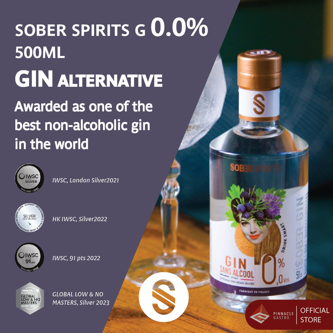 SOBER SPIRITS GIN 0.0% 500ML