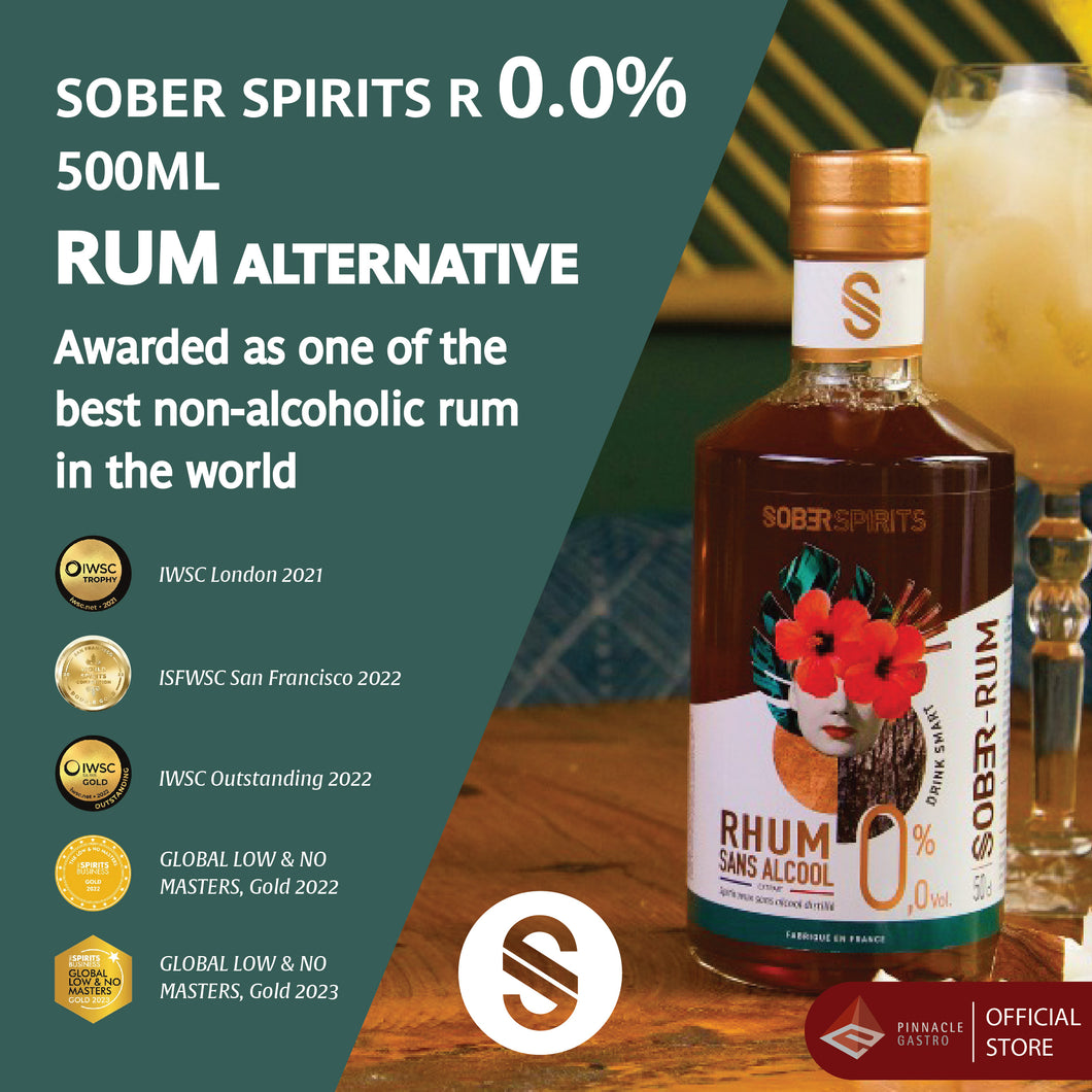 SOBER SPIRITS RUM 0.0% 500ML