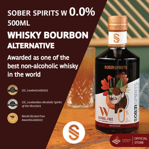 SOBER SPIRITS WHISKY 0.0% 500ML