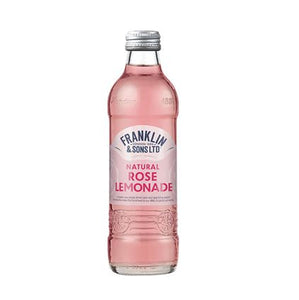 Franklin & Sons 275ml - Rose Lemonade 1x12 bottles