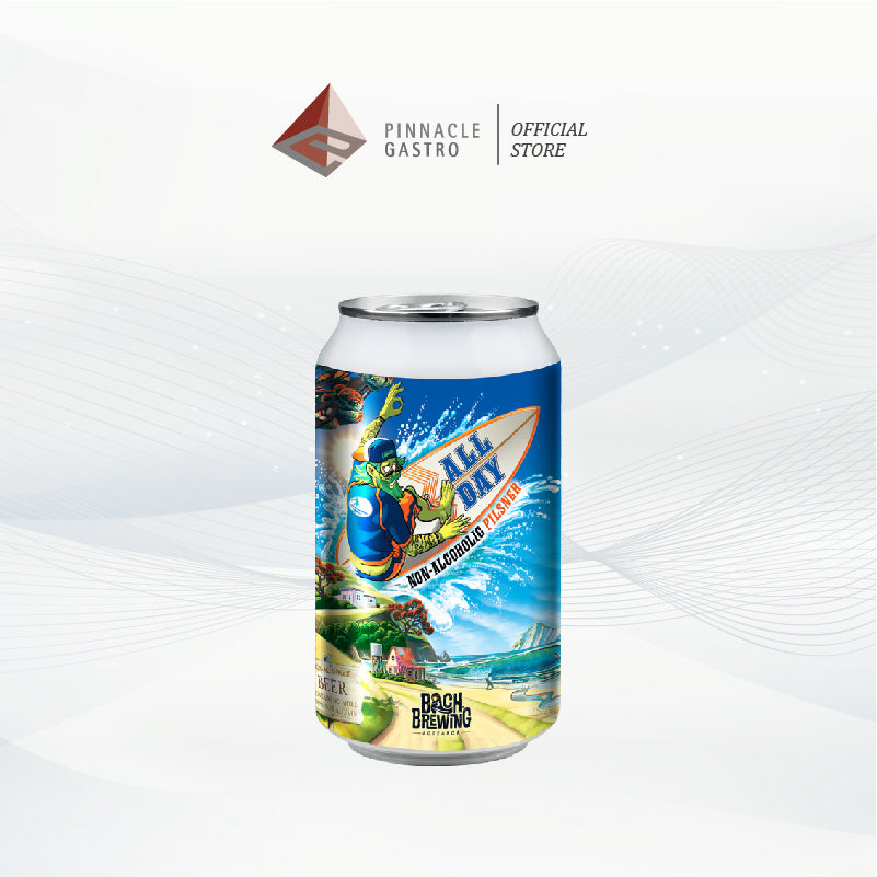 Bach Brewing All Day Pilsner non alc 24x330ml cans