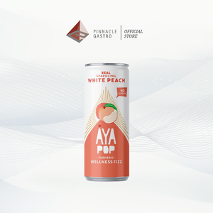 AYA Pop Sparkling Soda White Peach