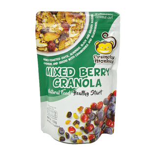 Crunchy Monkey Mixed Berry Granola 350g