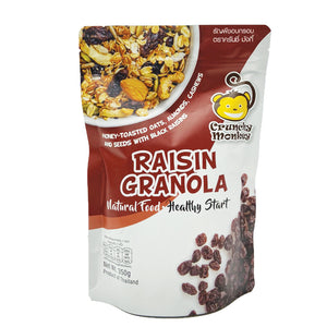 Crunchy Monkey Raisin Granola 350g