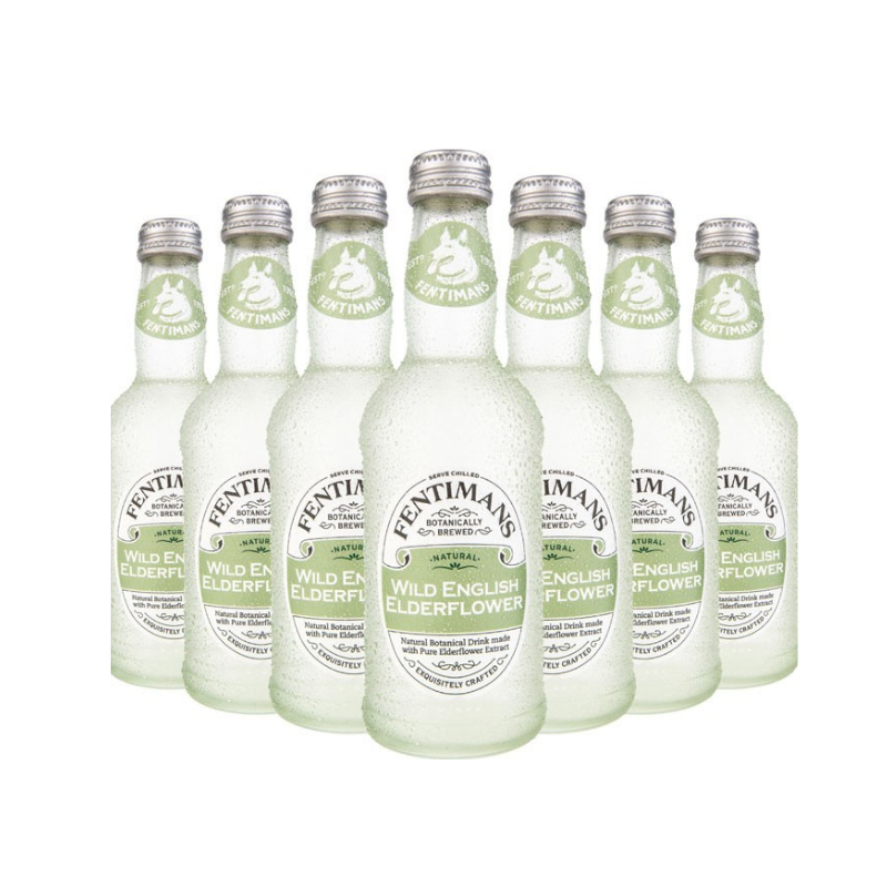 Fentimans 275ml Gently Sparkling Elderflower Flavored X 12 Btl.