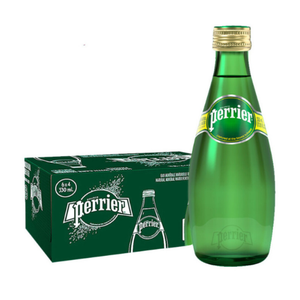 Perrier Glass Bottle 330ml Original Flavored X 24 Btl.