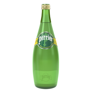 Perrier Glass Bottle 750ml Original Flavored X 12 Btl.